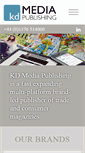 Mobile Screenshot of kdmediapublishing.com